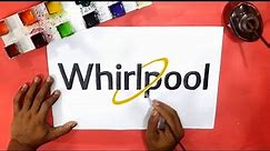How to draw the Whirlpool logo