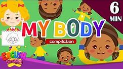 Kids vocabulary Theme "My Body" - Words Compilation