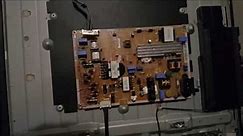 Fixing Samsung smart TV that doesn't power on just blinks
