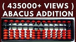 How to add in Abacus || Abacus Addition || Abacus Lesson 2