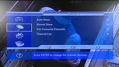 Samsung re-tune your TV - video 1