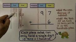 2nd Grade Math 4.7, Practice 2-Digit Addition, Regrouping