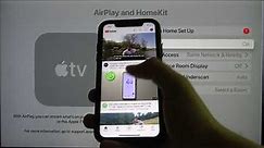 How to Use AirPlay to Stream Video on APPLE TV 4K - How to Play Video From iPhone on the TV