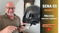 Sena 5S Headset | Einbau und Mikrofon tauschen | SMH5