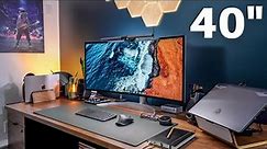 The Ultimate Productivity Monitor in 2022 - My LG 5K 40-inch UltraWide Monitor Setup!