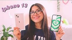 unboxing the iphone 13 in pink!! + what’s on my iphone 2022