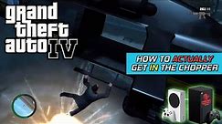 GTA 4 - How to Get In the Final Helicopter - Xbox Series XS 🎮