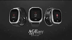 Empower Smartwatch for Seniors | AGEasy by Antara | With Fall Detection & SOS Alerts