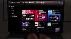 How to install Apps on your LG Smart TV (2020)