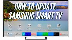 How To Update Your Samsung Smart TV