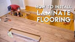Installing Laminate Flooring For The First Time // Home Renovation