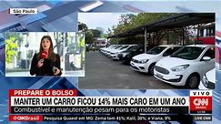 Manter um carro fica 14% mais caro no Brasil em um ano