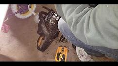 DIY, How to on a PoulanPro PP4218A Chainsaw, Saw Chain Replacement
