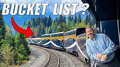 2 DAYS on Canada’s LUXURY TRAIN (Rocky Mountaineer) 🇨🇦