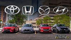Camry, Accord, Mazda6, Sonata Comparison Review - Work Horse Sedans | Everyday Driver TV Season 7