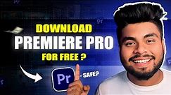 Download Premiere Pro 2023 for FREE🔥 - Is it safe to use CRACKED Software?