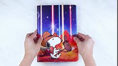 Head Case Designs Officially Licensed Peanuts Snoopy Characters Leather Book Wallet Case Cover Compatible with Apple iPad 10.9 (2022)
