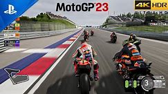MotoGP 23 Marc Marquez Repsol Honda RC213V | Ultra High Graphics Gameplay (4K HDR 60FPS)
