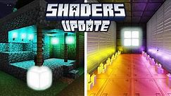 Shaders Updated for Minecraft Bedrock Edition!