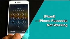 [Fixed] iPhone Passcode Not Working | iPhone not Accepting Your Passcode