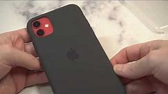 Official Apple Silicone Case Black For iPhone 11 Unboxing and Review