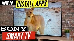 How to Install Apps on a Sony Smart TV