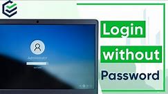 Windows Login without Password | How to Remove Password Windows 10 When Forgot 2022