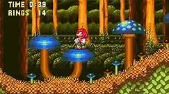 Sonic 3 & Knuckles: All the 11 giant rings in Mushroom Hill Zone (with Knuckles)