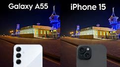 Samsung Galaxy A55 vs iPhone 15 Camera Test Comparison