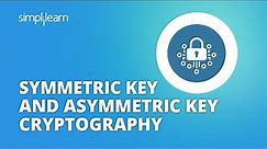 Symmetric Key Cryptography And Asymmetric Key Cryptography | Cryptography Tutorial | Simplilearn