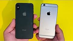 iPhone X vs iPhone 6s in 2021
