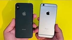 iPhone X vs iPhone 6s in 2021