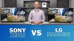 Sony X90J vs LG Nano90 - 2021 TV Comparison