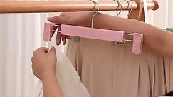 [Little B House] Pant Hanger Skirts Hanger Clip Tudung Clothes Trousers Hanger Hook 裤架 衣架 - SO65