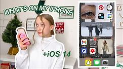 *iOS 14* WHAT'S ON MY IPHONE 8