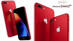 Product RED iPhone 8 & 8 Plus Released!