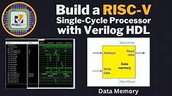 Data Memory | Build a RISC-V Single Cycle Processor with Verilog HDL #riscv #verilog