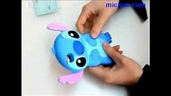 Review: Cute 3D Lilo & Stitch Body 86Hero Hard Back Case Cover for iPhone 4 / 4S (Blue/Pink)