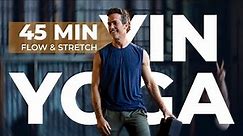 45min. Yin Yoga "Full Body" w/ Travis Eliot l Flow & Stretch Program