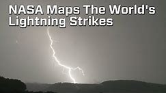 Lightning Strikes Mapped By NASA