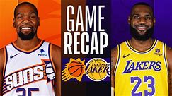 Game Recap: Lakers 100, Suns 95