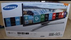 GoPro: Unboxing Samsung UE48J6200 Smart TV