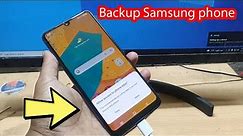 How to backup Samsung phone to PC