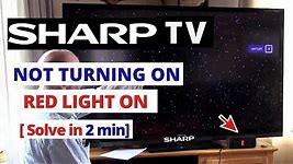 How to Fix Sharp TV Wont Turn On Power Light Blinks || Quick Solve in 2 minutes