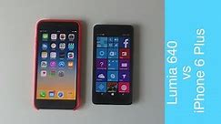 Microsoft Lumia 640 vs iPhone 6 Plus