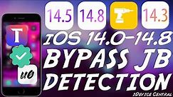 iOS 14.8 / 14.5.1 / 14 JAILBREAK Detection FIX | How To Use Apps While Jailbroken!