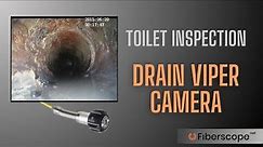 Toilet Inspection with a Drain Camera Viper!