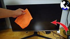 How To Clean a Computer Screen