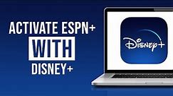 How to Activate ESPN Plus With Disney Plus (2022)