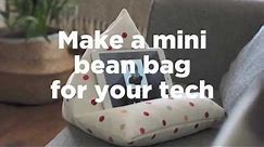 Make your own tablet bean bag | ao.com